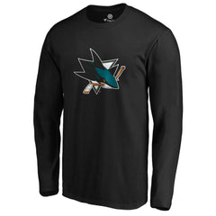 San Jose Sharks #1 Dad Long Sleeve T-Shirt - Black T-shirts