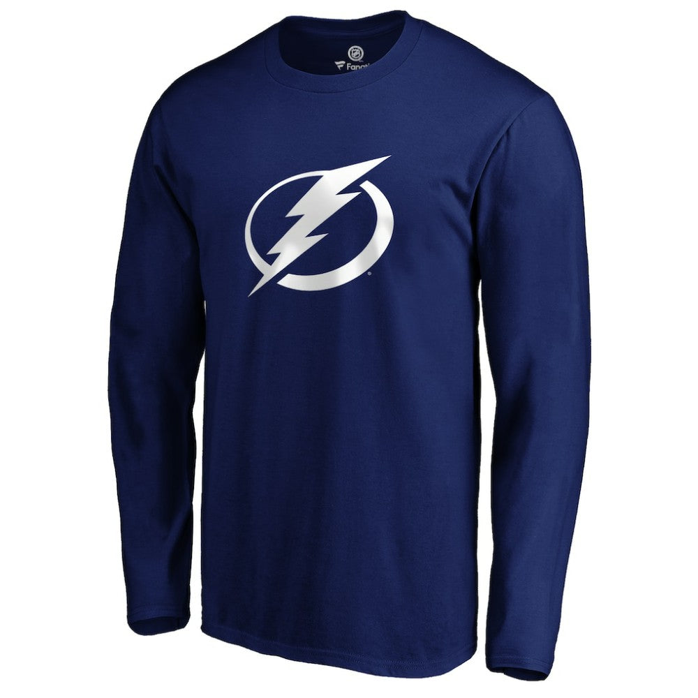Tampa Bay Lightning #1 Dad Long Sleeve T-Shirt - Blue T-shirts
