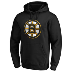 Boston Bruins #1 Dad Pullover Hoodie - Black Hoodies