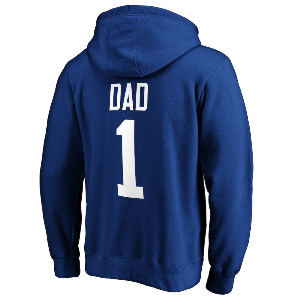 St. Louis Blues #1 Dad Pullover Hoodie - Blue Hoodies