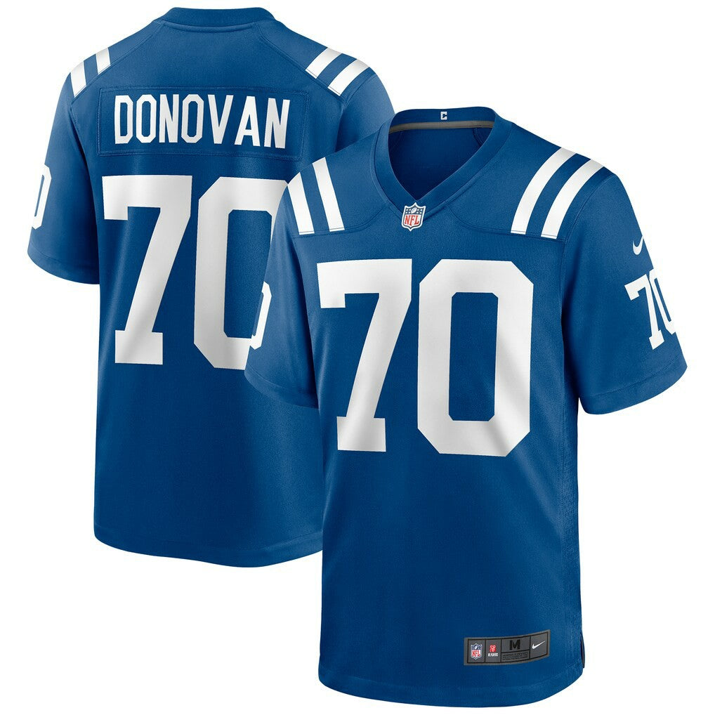 Art Donovan Indianapolis Colts Game Retired Player Jersey - Royal online