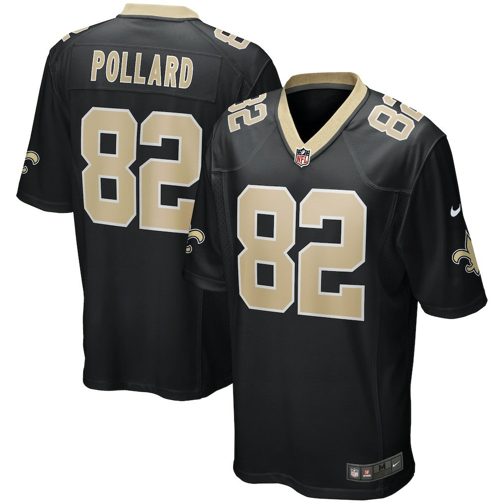 Bob Pollard New Orleans Saints Game Retired Player Jersey - Black online