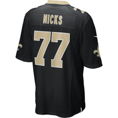 Carl Nicks New Orleans Saints Game Retired Player Jersey - Black discount