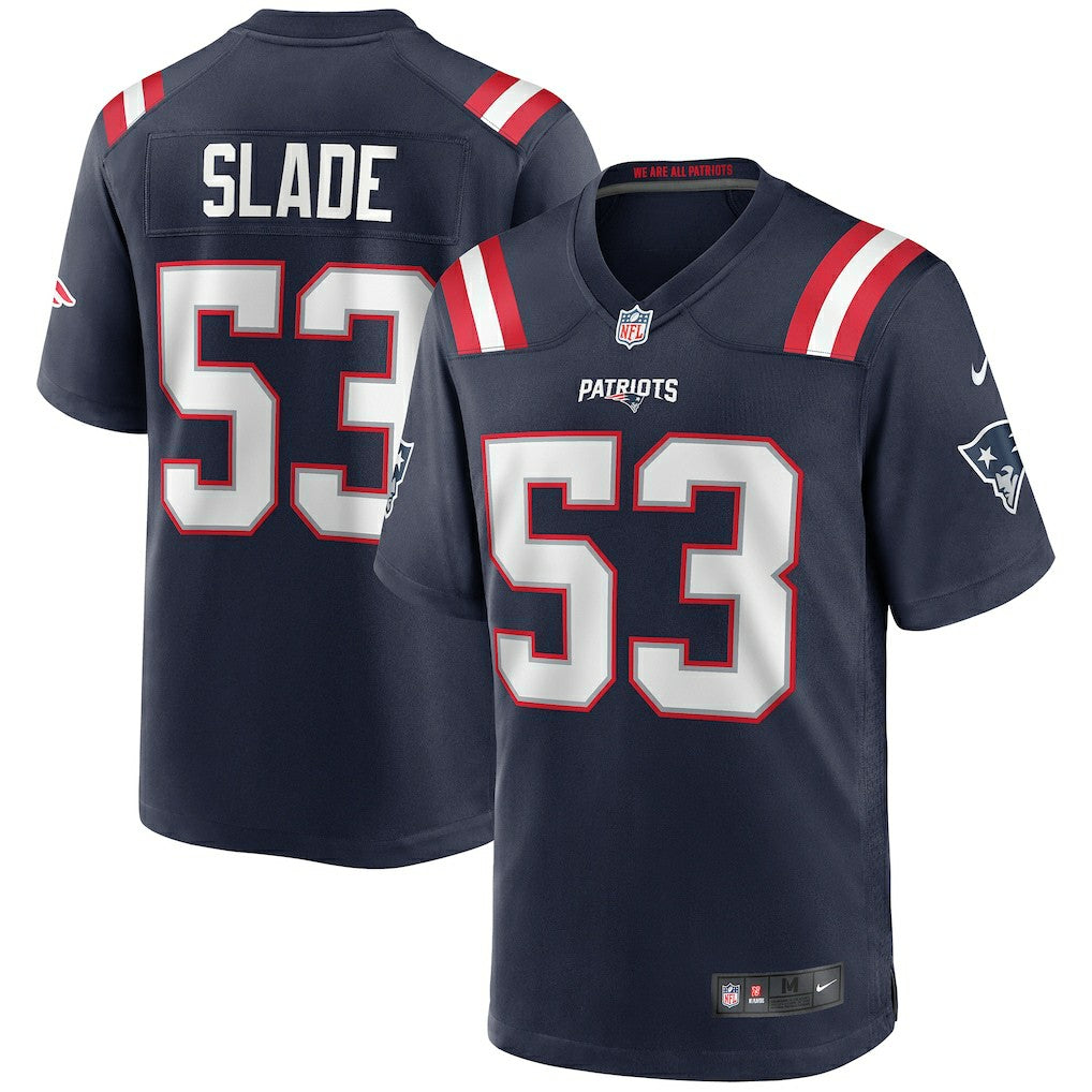 Chris Slade New England Patriots Game Retired Player Jersey - Navy outlet