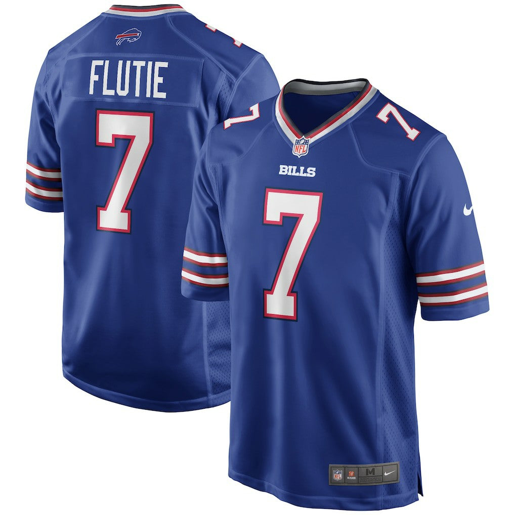 Doug Flutie Buffalo Bills Game Retired Player Jersey - Royal on sale
