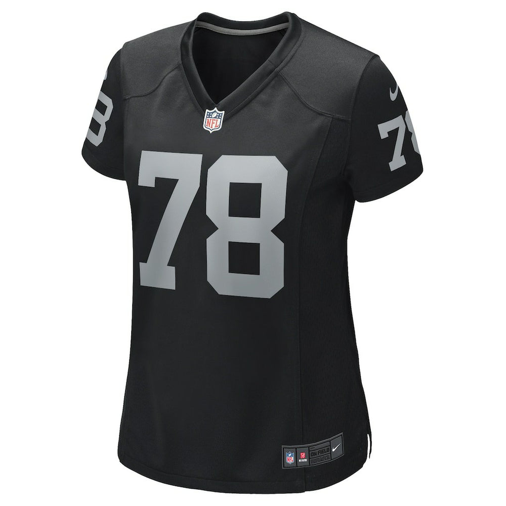 Art Shell Las Vegas Raiders Women's Game Retired Player Jersey - Black on sale