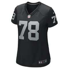 Art Shell Las Vegas Raiders Women's Game Retired Player Jersey - Black on sale