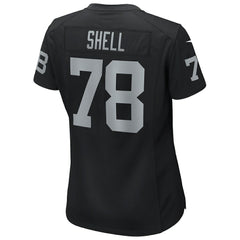 Art Shell Las Vegas Raiders Women's Game Retired Player Jersey - Black on sale