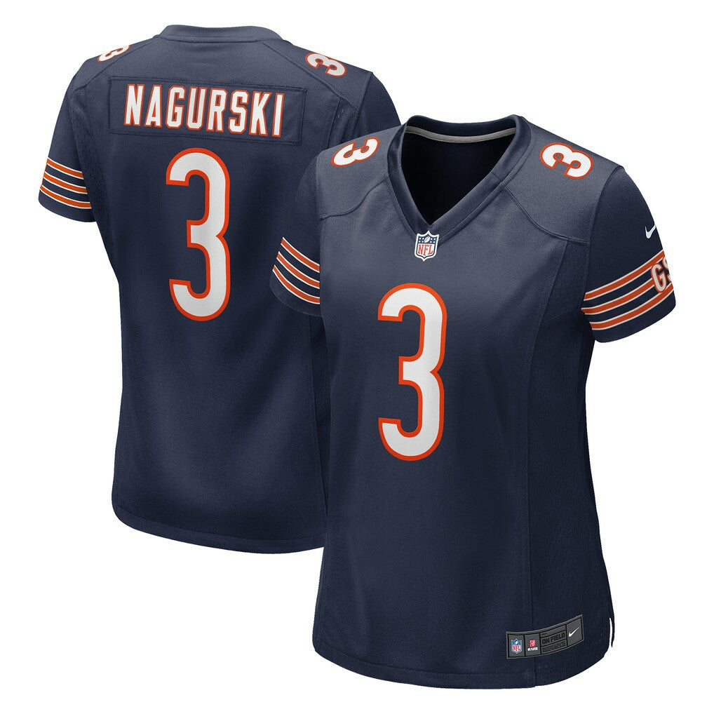 Bronko Nagurski Chicago Bears Women's Game Retired Player Jersey - Navy discount