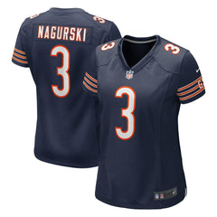 Bronko Nagurski Chicago Bears Women's Game Retired Player Jersey - Navy discount