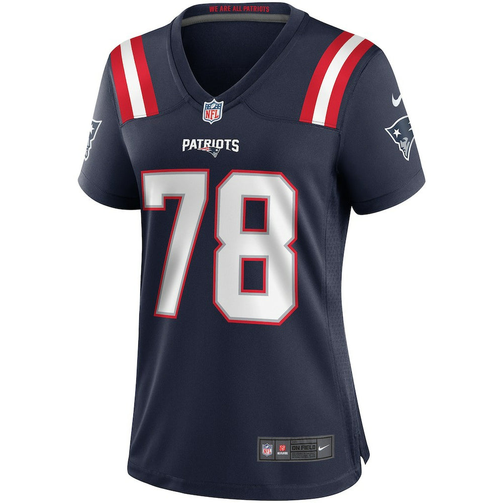Bruce Armstrong New England Patriots Women's Game Retired Player Jersey - Navy on sale