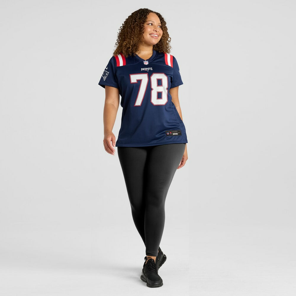 Bruce Armstrong New England Patriots Women's Game Retired Player Jersey - Navy on sale