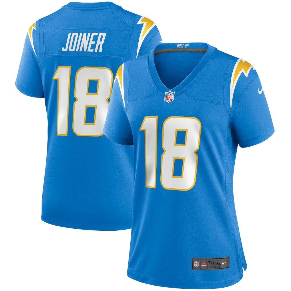 Charlie Joiner Los Angeles Chargers Women's Game Retired Player Jersey - Powder Blue on sale