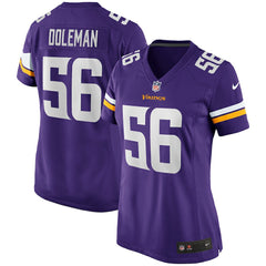 Chris Doleman Minnesota Vikings Women's Game Retired Player Jersey - Purple on sale