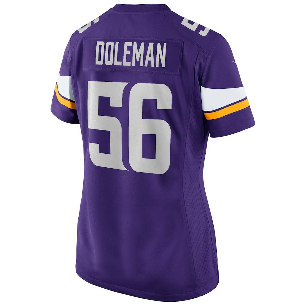 Chris Doleman Minnesota Vikings Women's Game Retired Player Jersey - Purple on sale