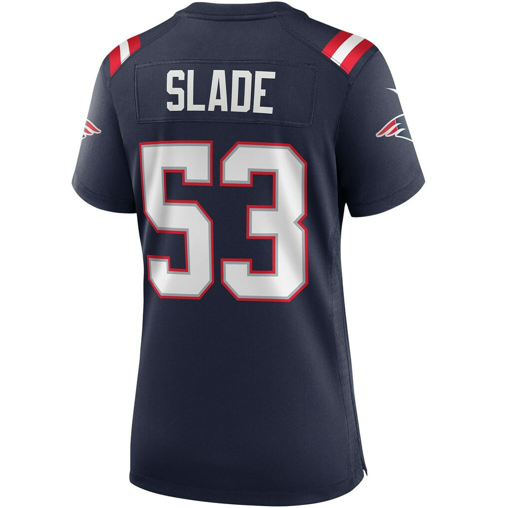 Chris Slade New England Patriots Women's Game Retired Player Jersey - Navy for sale
