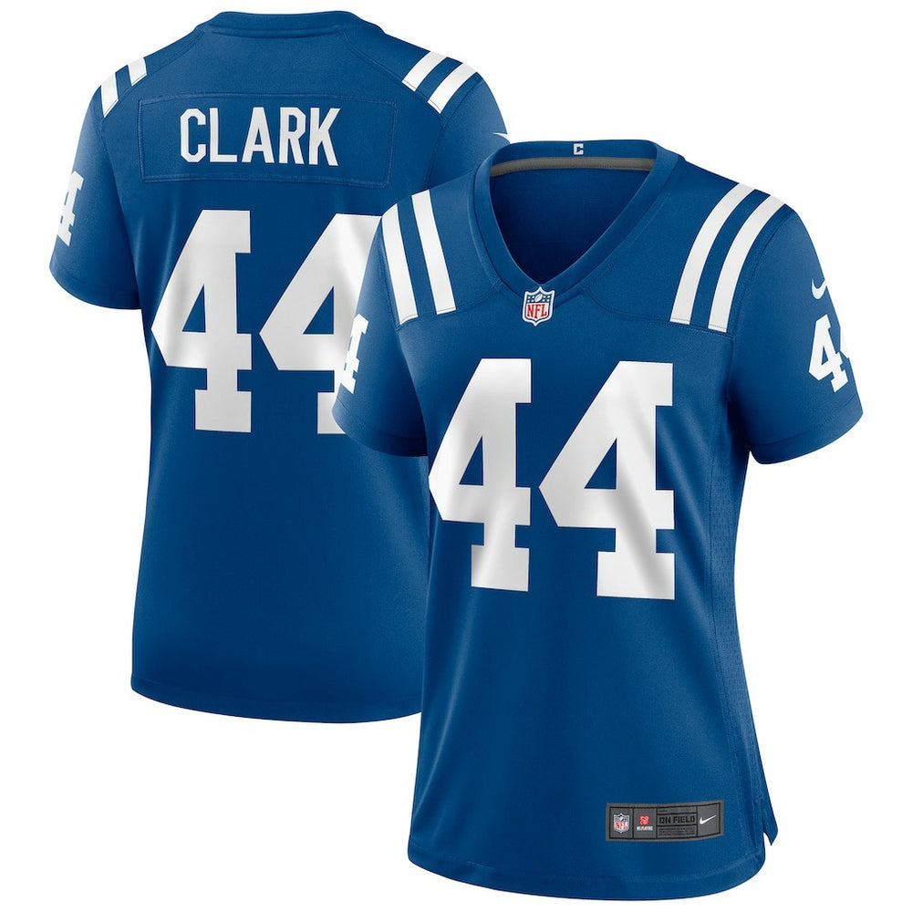 Dallas Clark Indianapolis Colts Women's Game Retired Player Jersey - Royal for sale