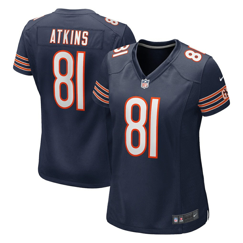 Doug Atkins Chicago Bears Women's Game Retired Player Jersey - Navy sale