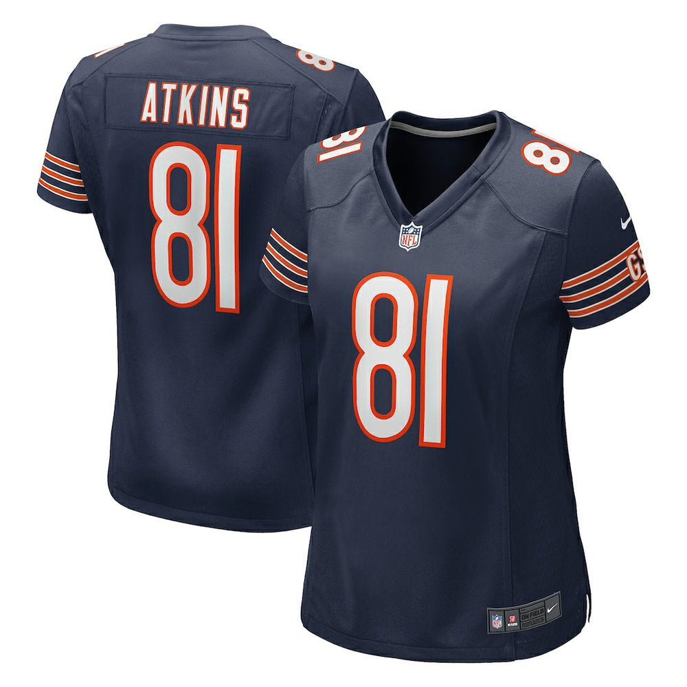 Doug Atkins Chicago Bears Women's Game Retired Player Jersey - Navy sale