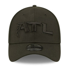 Atlanta Falcons New Era Black On Black Alternate Logo 39THIRTY Flex Hat cheap