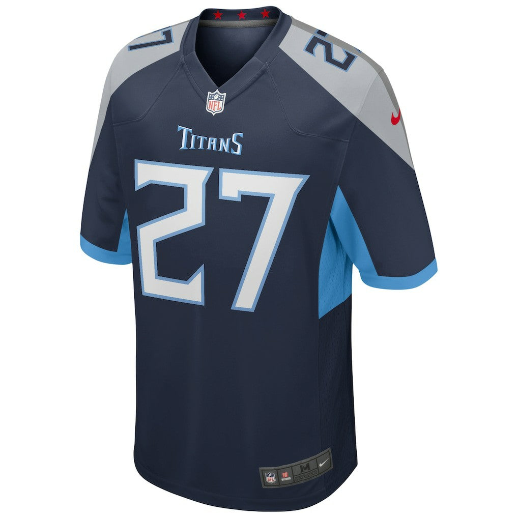 Eddie George Tennessee Titans Game Retired Player Jersey - Navy for sale