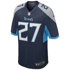 Eddie George Tennessee Titans Game Retired Player Jersey - Navy for sale