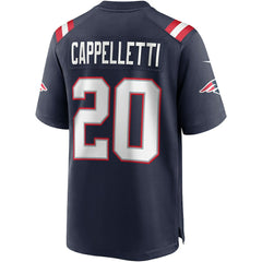 Gino Cappelletti New England Patriots Game Retired Player Jersey - Navy discount
