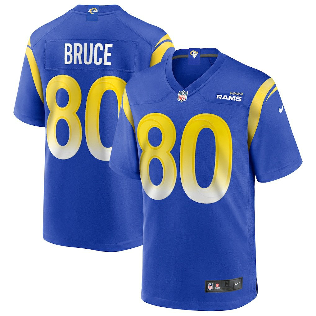 Isaac Bruce Los Angeles Rams Game Retired Player Jersey - Royal cheap