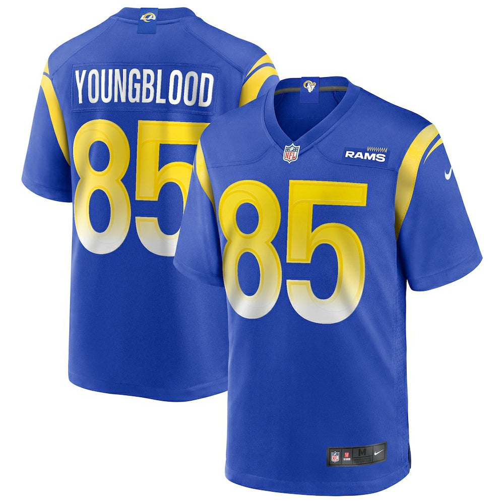 Jack Youngblood Los Angeles Rams Game Retired Player Jersey - Royal for sale