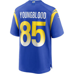 Jack Youngblood Los Angeles Rams Game Retired Player Jersey - Royal for sale
