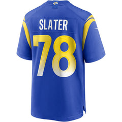 Jackie Slater Los Angeles Rams Game Retired Player Jersey - Royal sale