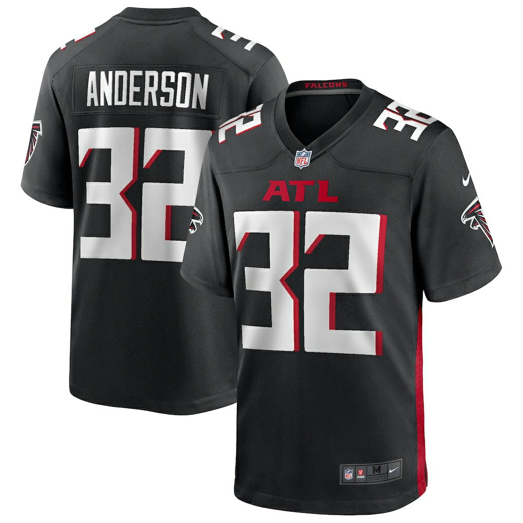Jamal Anderson Atlanta Falcons Game Retired Player Jersey - Black discount