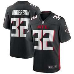 Jamal Anderson Atlanta Falcons Game Retired Player Jersey - Black discount