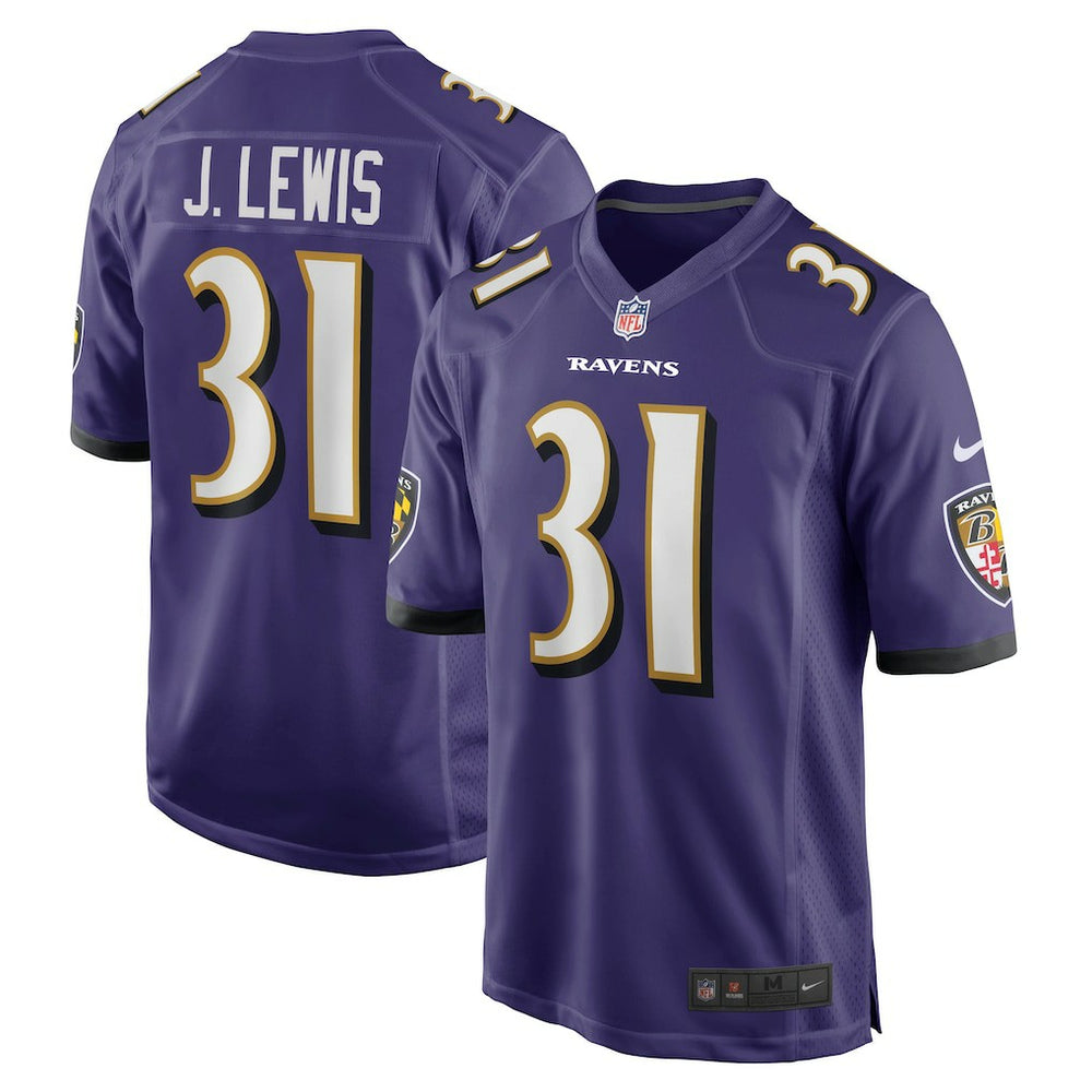 Jamal Lewis Baltimore Ravens Game Retired Player Jersey - Purple outlet