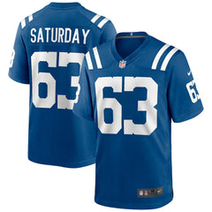 Jeff Saturday Indianapolis Colts Game Retired Player Jersey - Royal sale