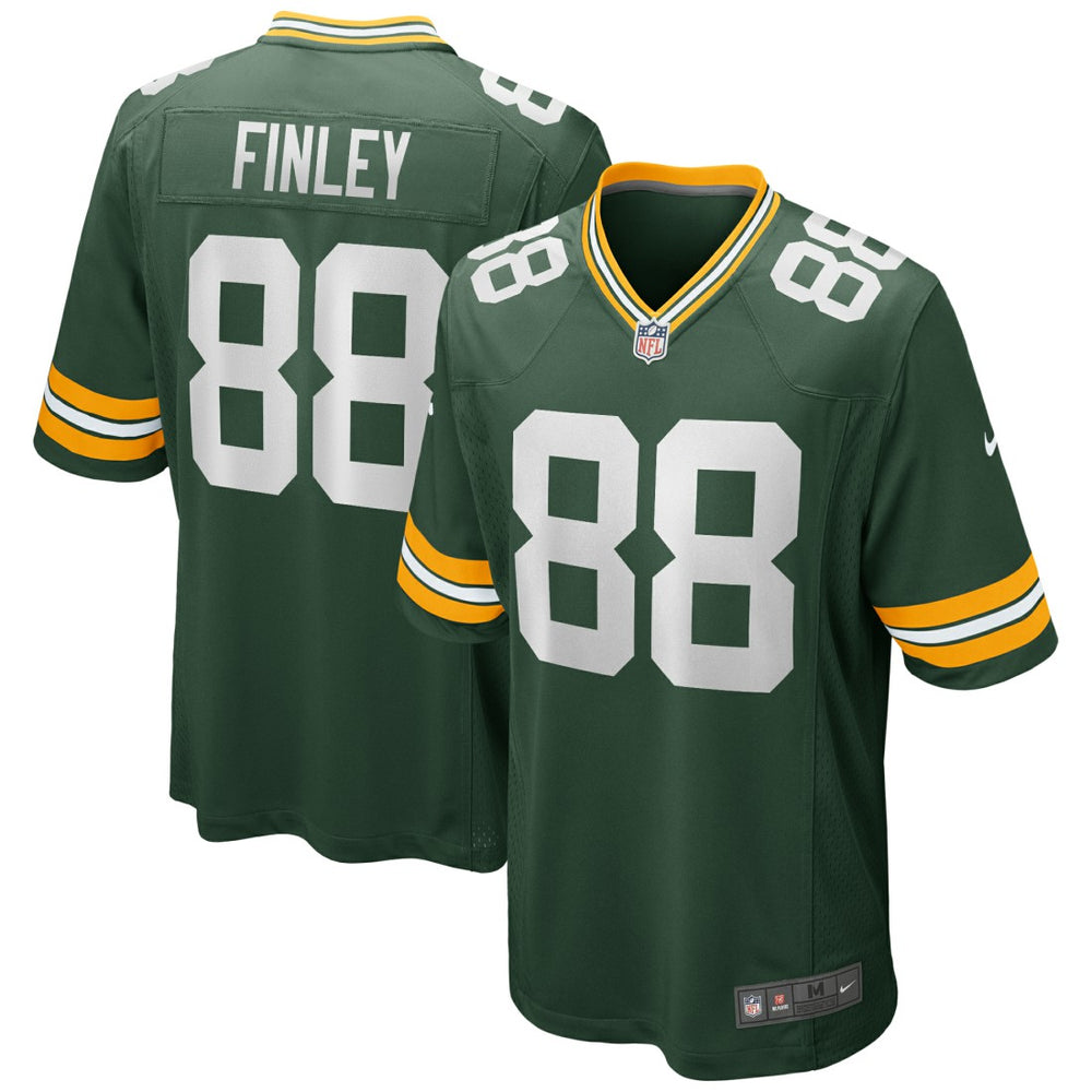 Jermichael Finley Green Bay Packers Game Retired Player Jersey - Green sale