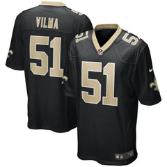Jonathan Vilma New Orleans Saints Game Retired Player Jersey - Black on sale