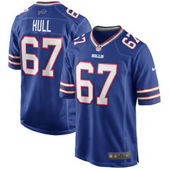 Kent Hull Buffalo Bills Game Retired Player Jersey - Royal outlet