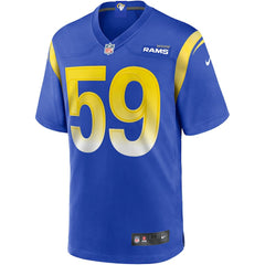 London Fletcher Los Angeles Rams Game Retired Player Jersey - Royal outlet