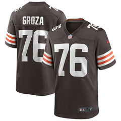 Lou Groza Cleveland Browns Game Retired Player Jersey - Brown for sale