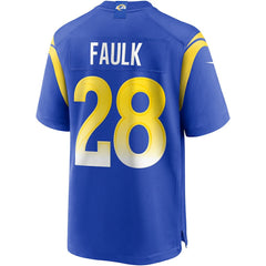 Marshall Faulk Los Angeles Rams Game Retired Player Jersey - Royal cheap
