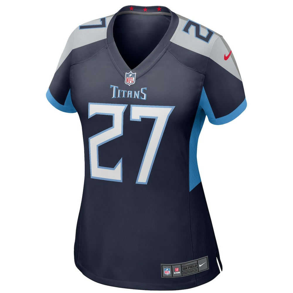 Eddie George Tennessee Titans Women's Game Retired Player Jersey - Navy sale