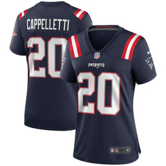 Gino Cappelletti New England Patriots Women's Game Retired Player Jersey - Navy outlet