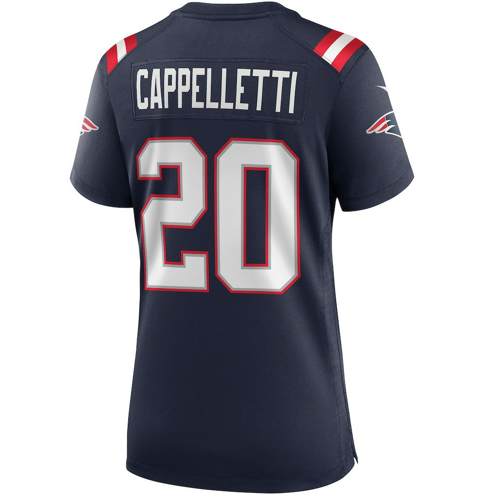 Gino Cappelletti New England Patriots Women's Game Retired Player Jersey - Navy outlet