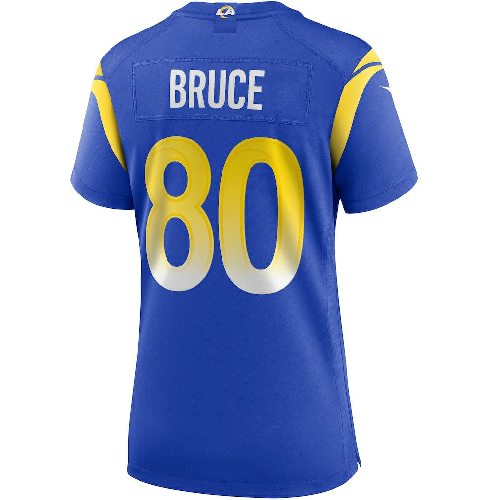 Isaac Bruce Los Angeles Rams Women's Game Retired Player Jersey - Royal sale
