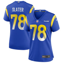 Jackie Slater Los Angeles Rams Women's Game Retired Player Jersey - Royal for sale