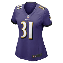 Jamal Lewis Baltimore Ravens Women's Game Retired Player Jersey - Purple on sale