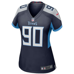 Jevon Kearse Tennessee Titans Women's Game Retired Player Jersey - Navy on sale