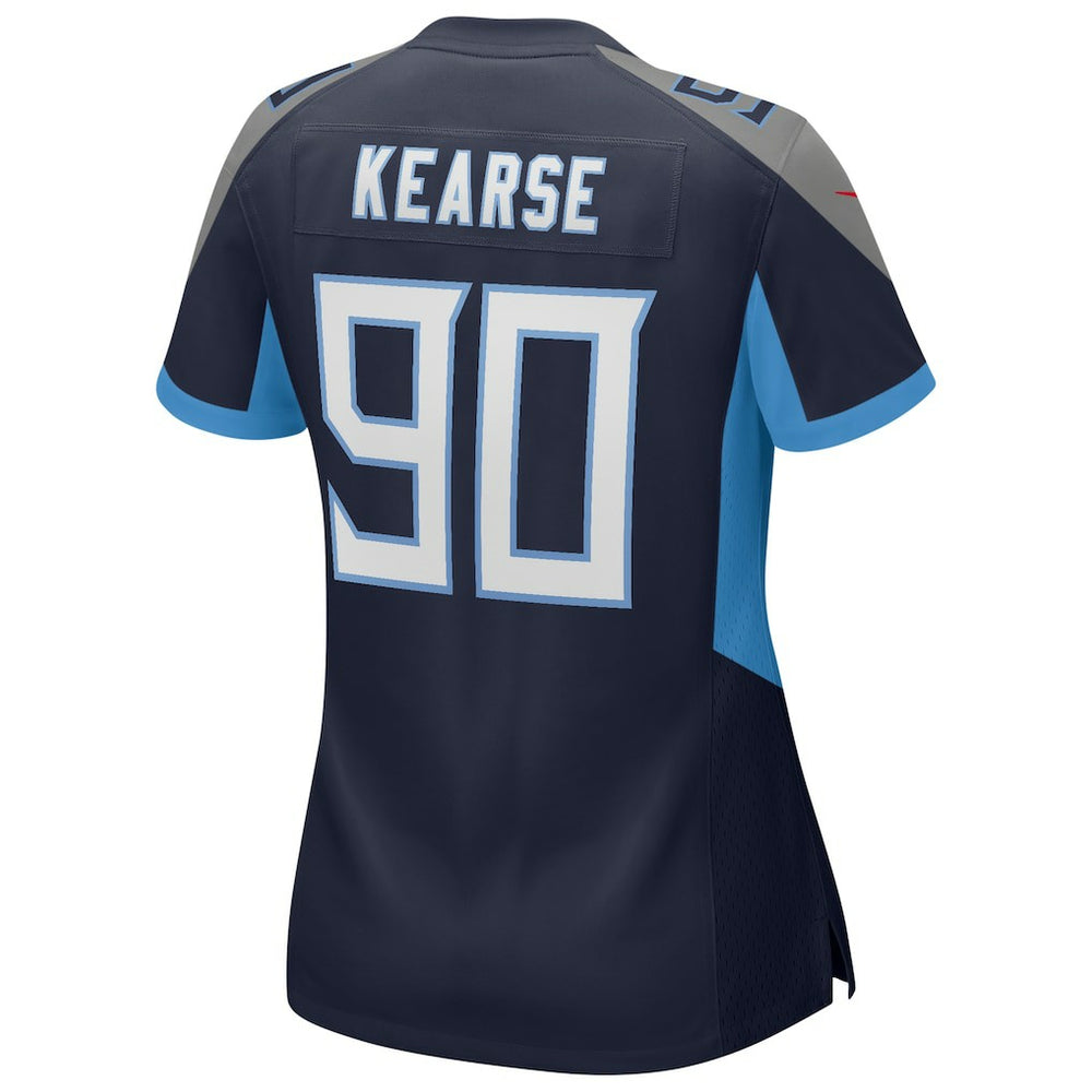 Jevon Kearse Tennessee Titans Women's Game Retired Player Jersey - Navy on sale