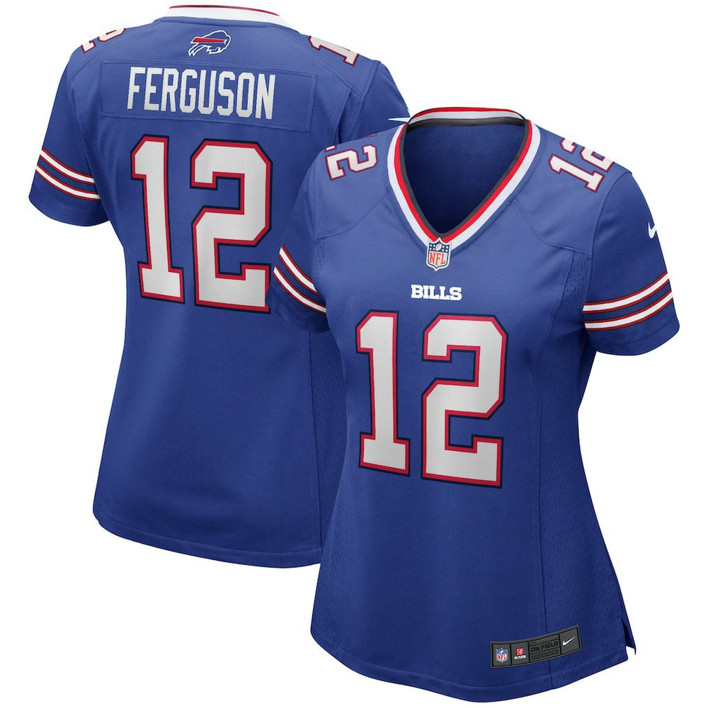 Joe Ferguson Buffalo Bills Women's Game Retired Player Jersey - Royal sale